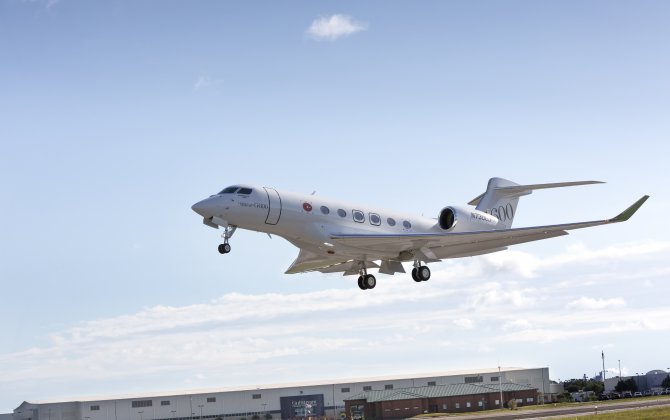 Third Gulfstream G600 joins flight-test program