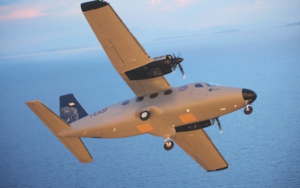 Two Tecnam P2012 Sentinel SMP aircraft are ready for mission system installation
