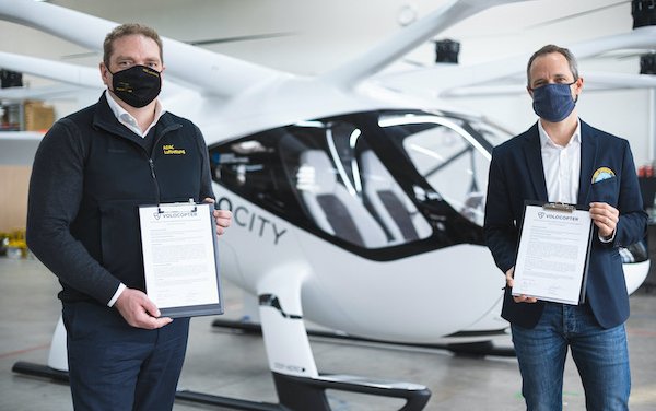Two Volocopter VoloCity reserved by ADAC Luftrettung