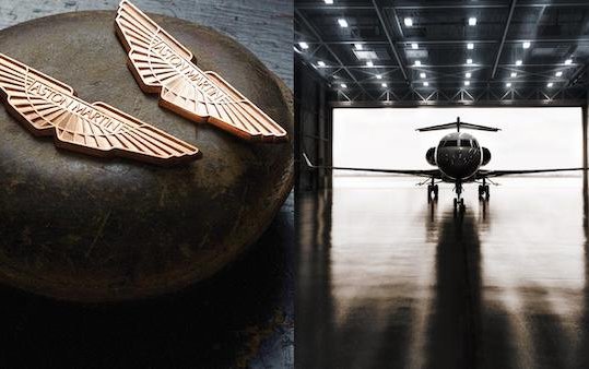 Ultimate convergence of performance and style - Bombardier and Aston Martin 