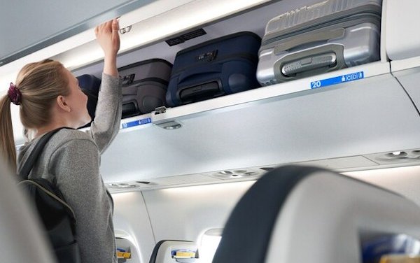 United becomes first airline to add new, larger overhead bins to Embraer E175 aircraft