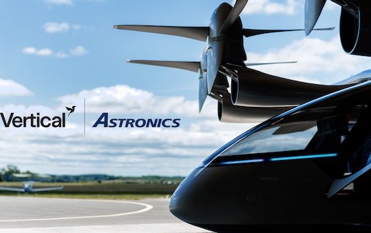Vertical Aerospace selects Astronics as low-voltage power distribution supplier for Valo