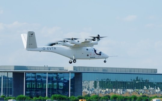 Vertical Aerospace to fly first eVTOL public demonstration flights at Farnborough International Airshow