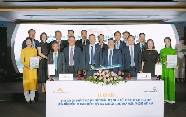 Vietnam Airlines signs MoU with Vietcombank to secure financing for 50 narrow-body aircraft expansion