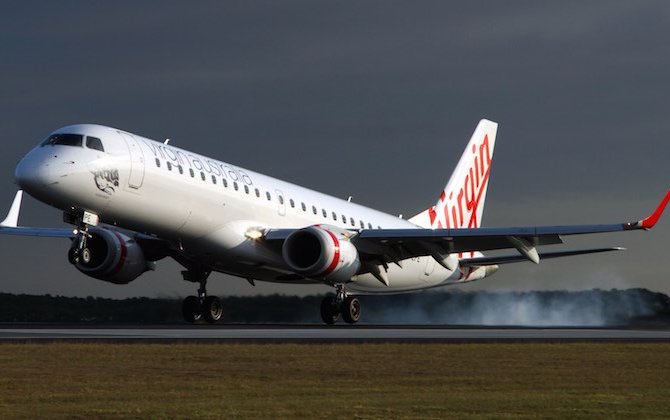 Virgin Australia to remove five Embraer E190s from fleet, reaffirms guidance for full year profit