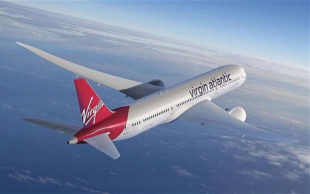 Virgin flight returns to Heathrow after pilot dazzled by laser