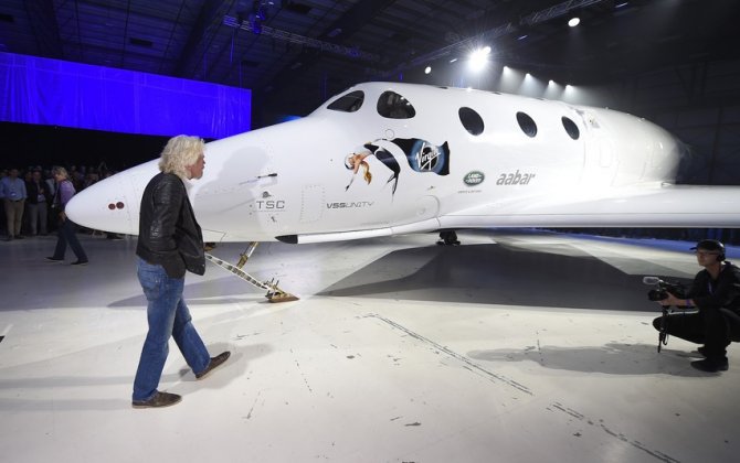 Virgin Galactic rolls out 'Unity,' its first new space plane since 2014 crash
