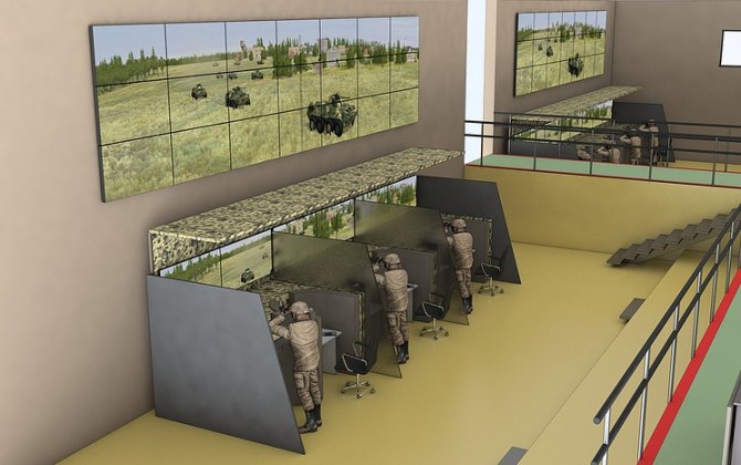 Virtual battlefield for robots and drones developed in Russia