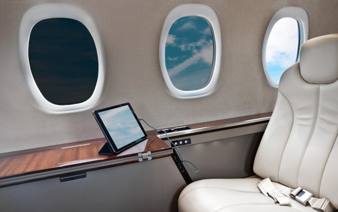 Vision System's electronically dimmable window at PPG stand