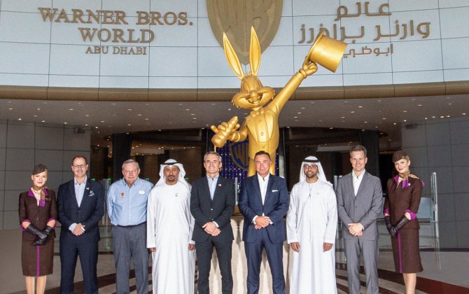 WARNER BROS. WORLD&trade; ABU DHABI SIGNS AIRLINE PARTNERSHIP WITH ETIHAD AIRWAYS