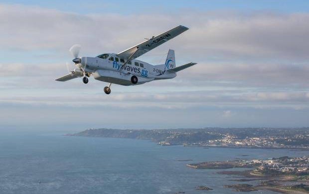 Waves operates first commercial flight from Europe