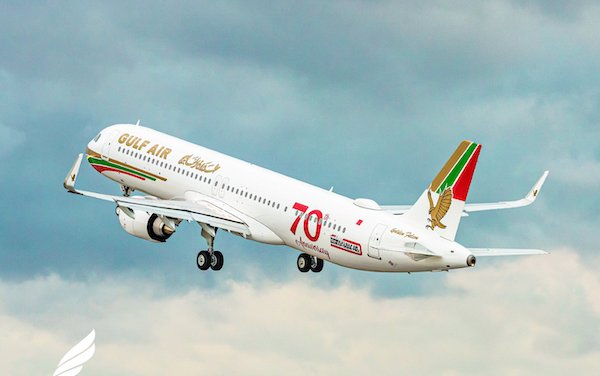 Welcome 70th Gulf Air anniversary edition Airbus A321neoLR