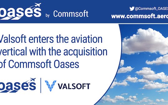 Welcome to aviation - Valsoft acquired Commsoft OASES