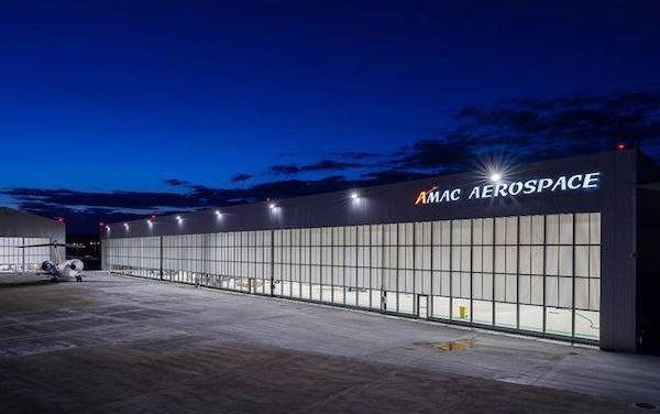 Welcome to Hangar N 5 - AMAC Aerospace new hangar is operational