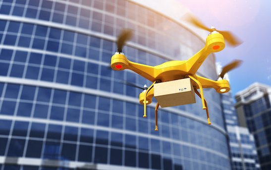 What commercial drone market will be worth