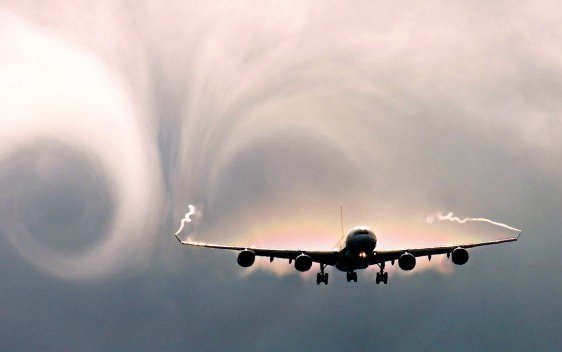 What severe turbulence looks like inside an airplane