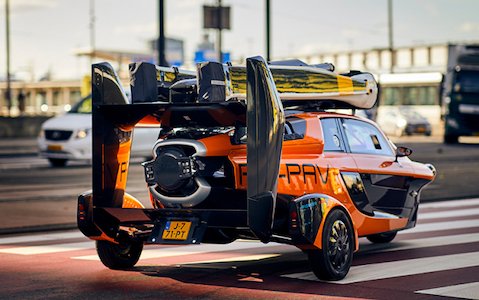 World First Flying Car Hits The Road