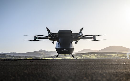 World first: Vertical Aerospace flies electric air taxi 