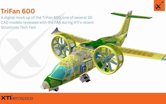 XTI completes Federal Aviation Administration aircraft structures review