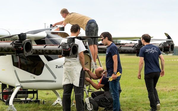 ZURI VTOL demonstrator starts its tests at the airport